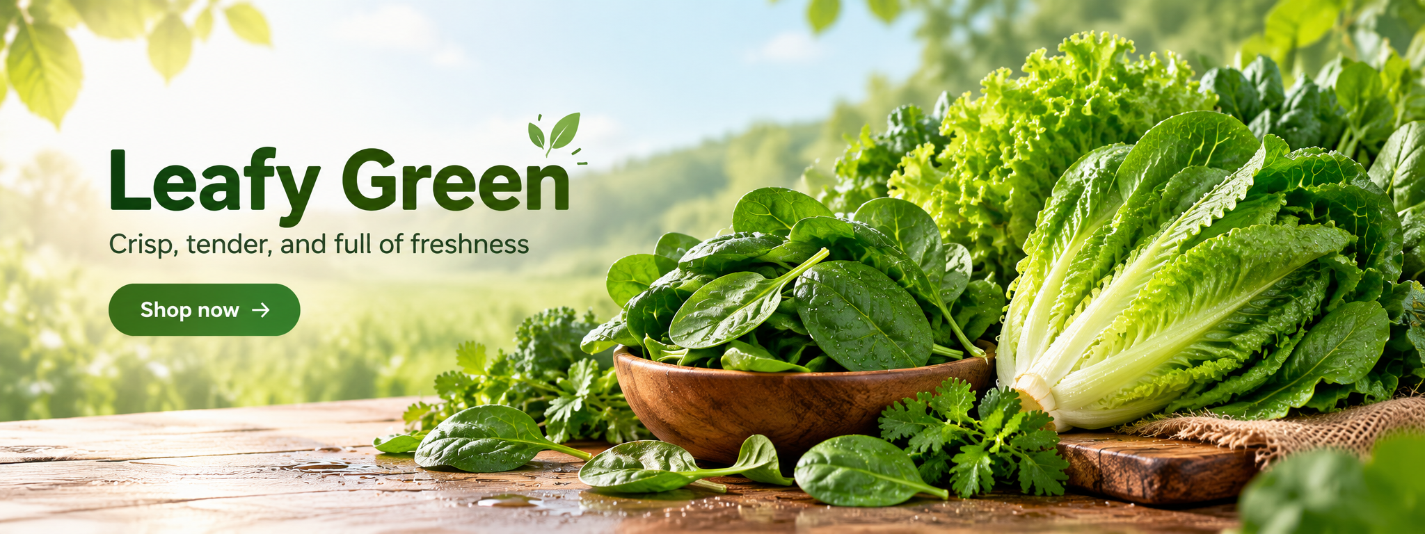 Fresh greens
